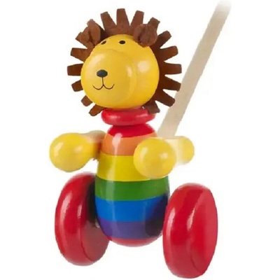 Orange Tree Toys Дървена буталка Orange Tree Toys - Animals Collection, Лъв (OTT02667)