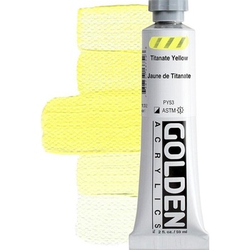 Golden Artist Colors Heavy Body АКРИЛНА боя Titaanate Yellow 59 ml 1 бр (0001375-2)