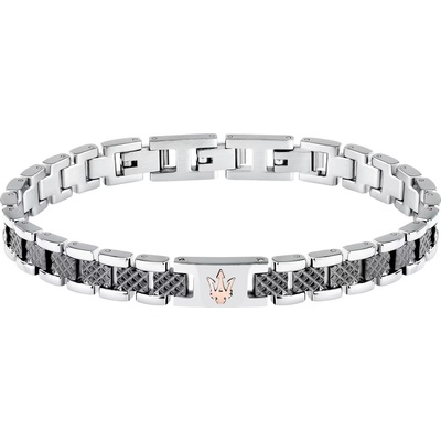 Maserati Ikonický ocelový náramek pro muže Iconic JM225AVD86