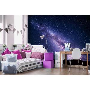 DIMEX ART Самозалепваща се флизелинова фототапета млечен път 375 x 250 см