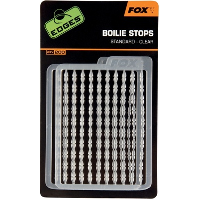 FOX Edges Boilie Stops Standard Clear