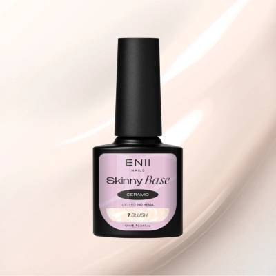 ENII NAILS Skinny Base Ceramic 7 Blush mléčná báze 10 ml