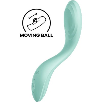Satisfyer Luxusní kuličkový Rrrolling Pleasure Mint na bod G