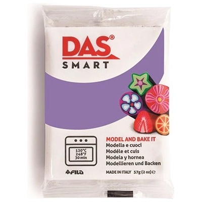 DAS Глина DAS Smart за печене и моделиране 57 г бледолилаво 321010 (321010)