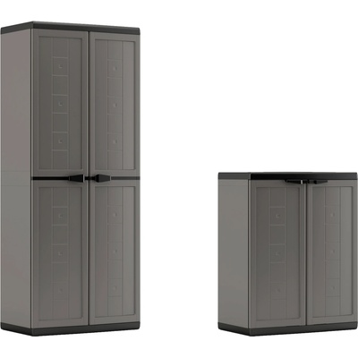 KIS JOLLY LOW CABINET DARK GREY