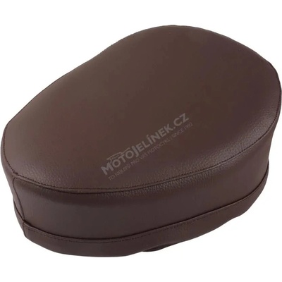 Potah sedla (boční pant), TMAVĚ HNĚDÝ - JAWA 50 550