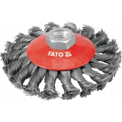 Yato Kartáč drátěný boční M14 x 100 mm YT-4763