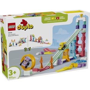 LEGO® DUPLO® - 3 in 1 Creative Ramps with Vehicles (10478)