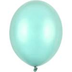 Party Deco Латексови Балони Металик, Мента - 30 см (sb14m-103)