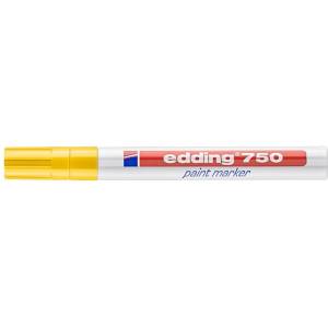 edding Лаков маркер, 2-4 мм, edding "750", жълт 4-750005 (4-750005)