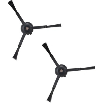 Roborock S8, S8+, S8 Pro Ultra, Q-Revo kartáč boční 3-ramenný černý 2 ks