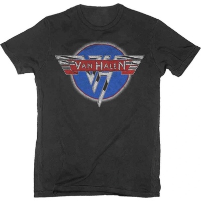 Van Halen Chrome Logo Black L Риза (VHTS08MB03)