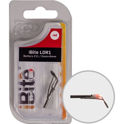 IBITE SADA KONCOVÁ OČKÁ FEEDER BATÉRIE KIT 211 + ČERVENÉ LED + OČKO 2,40X8mm