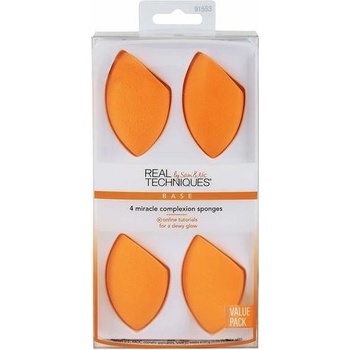 Real Techniques Miracle Complexion Sponge set 4 houbiček na make-up 4 ks