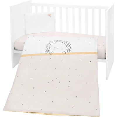 KikkaBoo Бебешки спален комплект 3 части Hedge-hugs (41101030182)