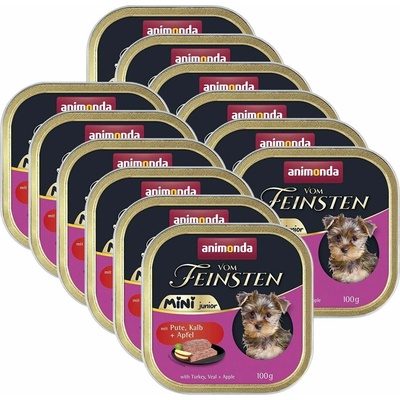 Animonda Vom Feinsten mini junior krůtí telecí jablko 12 x 100 g