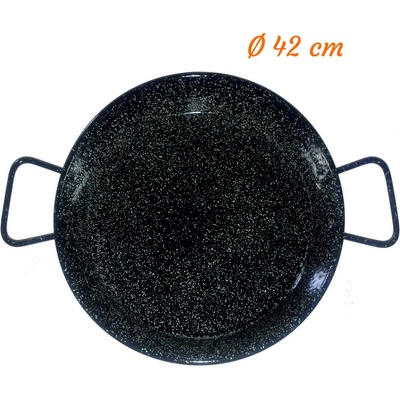 Garcima Smaltovaná paella panvica 42 cm 13391