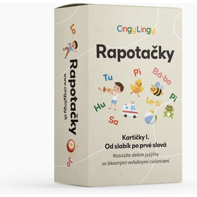 Rapotačky - Od slabík po prvé slová (Kartičky)
