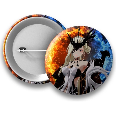 Genshin Impact placka Signora Fire and Ice 50 mm