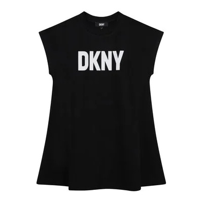 DKNY Ежедневна рокля D32863 S Черен Regular Fit (D32863 S)