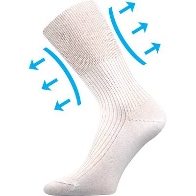 VOXX ponožky Zdravan bílá