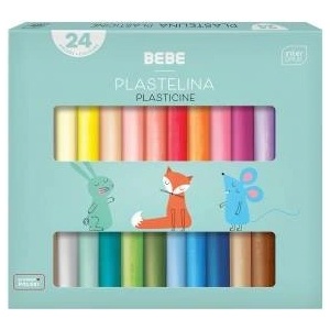 Interdruk Plasticine 24 col BB KIDS Interprint