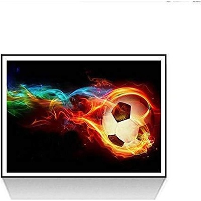 Диамантен гоблен Футболна топка 30 х 40 см