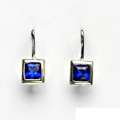 Čištín Stříbrné náušnice, zirkon spinel NK 1030 3561