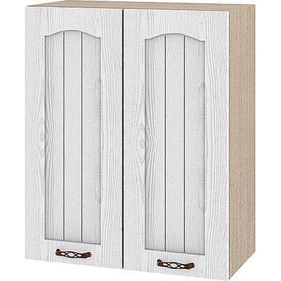 ИРИМ Горен кухненски шкаф Сити МФ-Бяло фладер-04-3 60 см