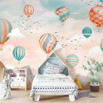 Art Gift Decor Детски тапет - Въздушни балони