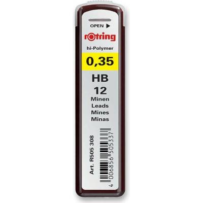 Rotring 5053080 TIKKY tuhy do mikrotužky 0,35 mm HB