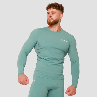 GymBeam High Compression блуза с дълъг ръкав Blue XXXL