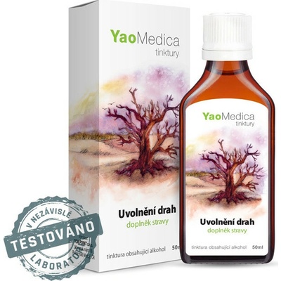 YaoMedica Uvoľnenie dráh Shu Jing Huo Xue Tang tinktúra z čínskych bylín 50 ml