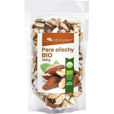 Zdravý den BIO para ořechy loupané para ořechy v bio kvalitě, přírodní zdroj selenu, zdravé tuky, Bolívie g: 500 g