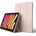 elago Smart Folio Case - магнитен полиуретанов кейс с поставка за iPad mini 6 (2021) (розов)