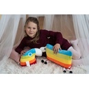 Ovečka Déčko vankúš plyš 32x18