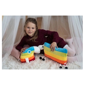 Ovečka Déčko vankúš plyš 32x18