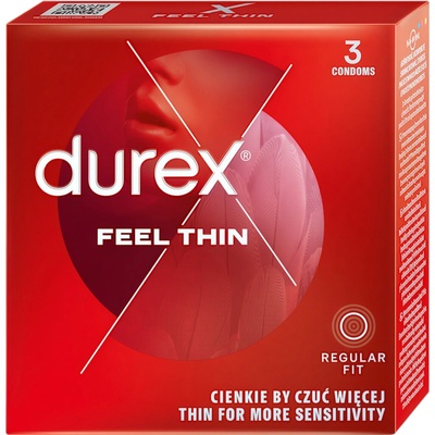 Durex Feel Thin Classic 3 ks
