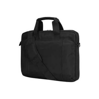dbramante1928 Santa Monica 14" Briefcase Recycled v2 čierna BG14PLBL3336