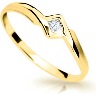 Cutie Diamonds prsten ze žlutého zlata s diamantem DZ6722 1113 10 X 1