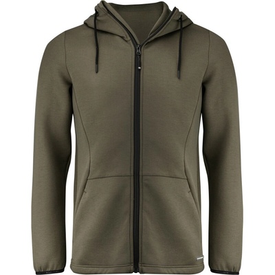 Cutter & Buck mikina Pemberton Hood FZ Men na zip kapucí ivy green