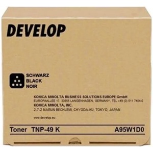 Develop Тонер касета DEVELOP TNP49K, ineo+ 3351, +3851, 13000 k. , Черен (A95W1D0) - zettabytex