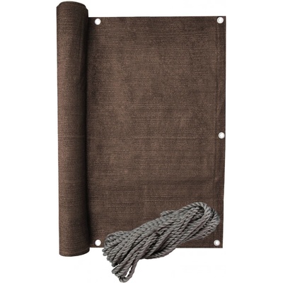 Bestent Balkonová zástěna 1x5 m 95% Balcone Brown