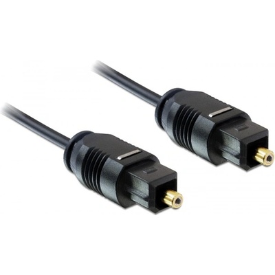 Delock Кабел Delock Toslink Standard мъжки към мъжки, 2 m, черен