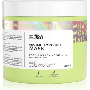 So!flow Low Porosity Hair Protein-Emollient Mask маска за коса без обем 400ml