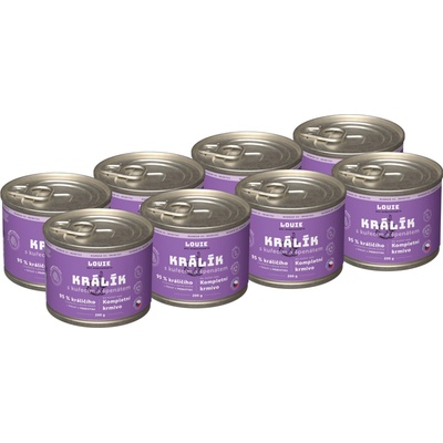 Louie Králik s kuřecím a prebiotiky 8 x 200 g