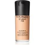 MAC Cosmetics Studio Fix Fluid SPF 15 24HR Matte Foundation + Oil Control матиращ фон дьо тен SPF 15 цвят N5 30ml
