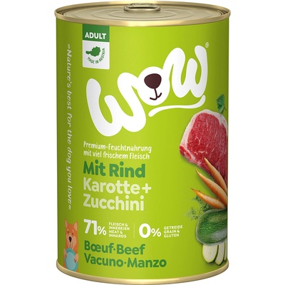 WOW Adult hovězí 6 x 400 g