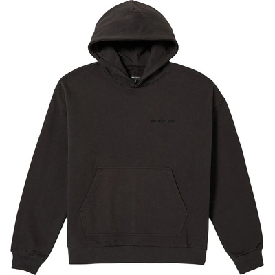 Brixton Мъжки суичър Brixton Embroidered Heavy Weight Hood Hoodie - Black (017-4112-0112)