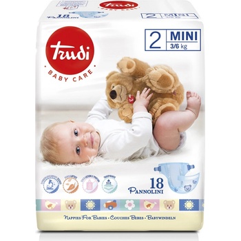 Trudi Baby Dry Fit Mini 3-6 kg 21 ks